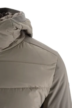 New Giubbino Corto con Cappuccio / Beige Uomo Giubbotti