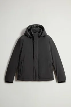 Outlet Giubbino in Nylon Elasticizzato / Uomo Giubbotti