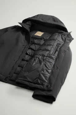 Outlet Giubbino in Nylon Elasticizzato / Uomo Giubbotti