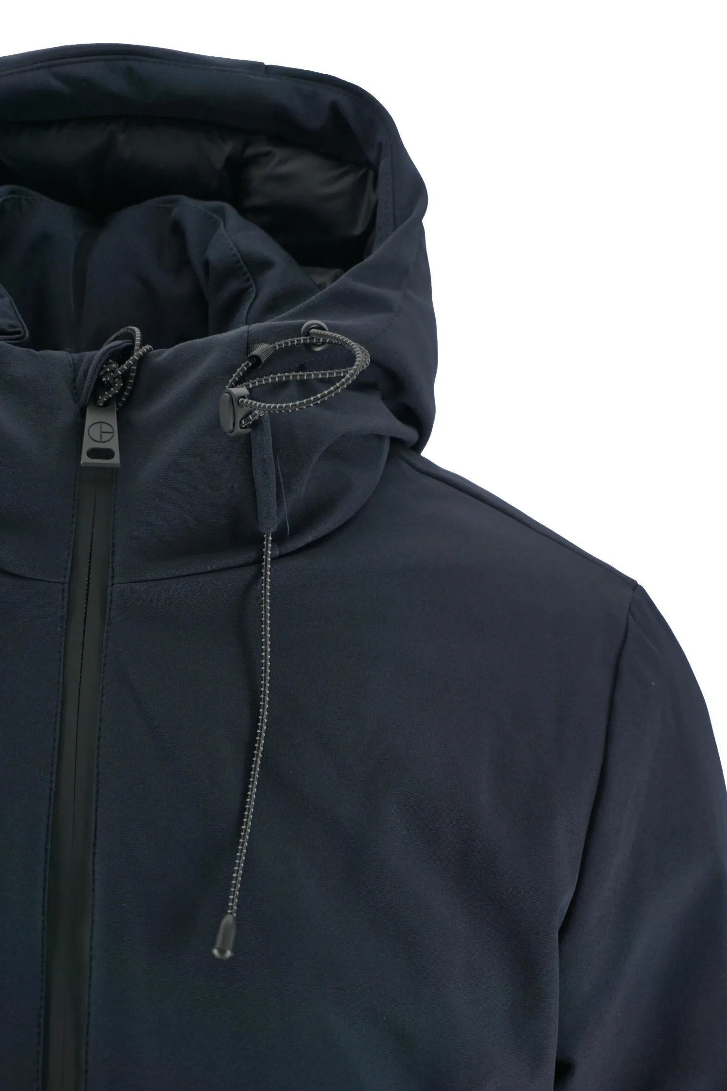 Online Giubbino Over in Softshell con Cappuccio / Uomo Giubbotti