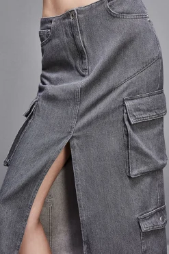 Outlet Gonna Lunga in Jeans / Donna Gonne