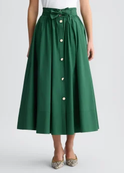 Clearance Gonna Midi in Cotone / Donna Gonne