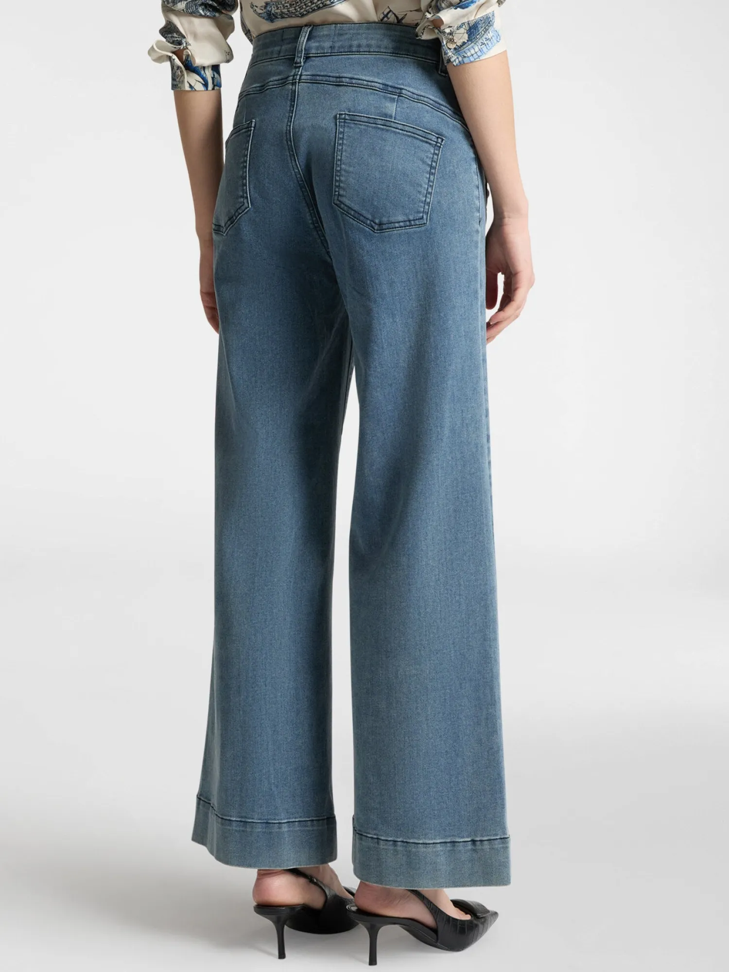Outlet 5 Tasche con Dettagli / Donna Denim