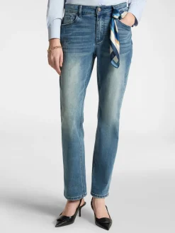 Outlet 5 Tasche Regular Fit / Donna Denim