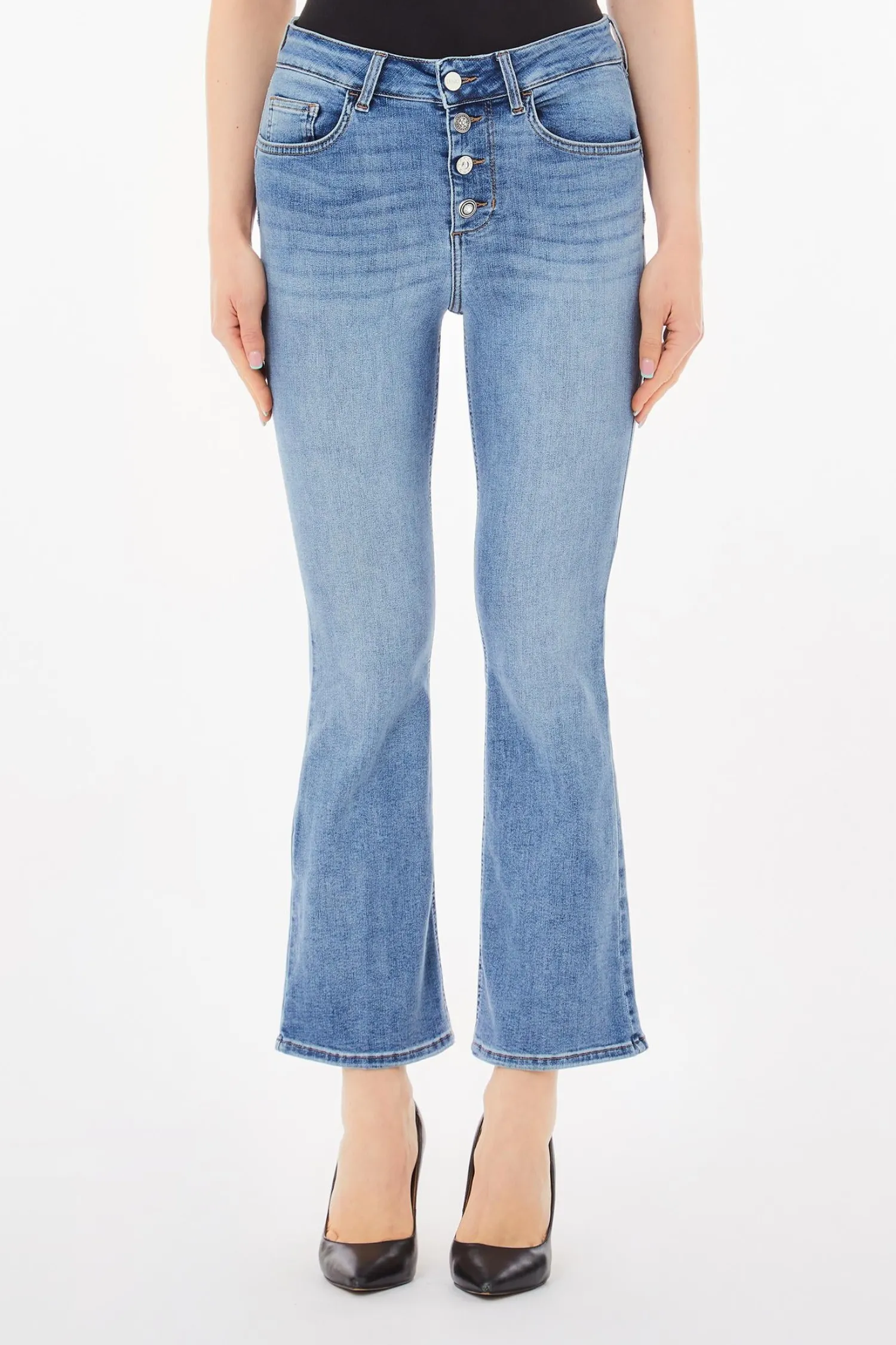 Best 5 Tasche Vita Alta / Donna Denim