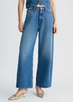 Discount Baggy a Vita Bassa / Donna Denim