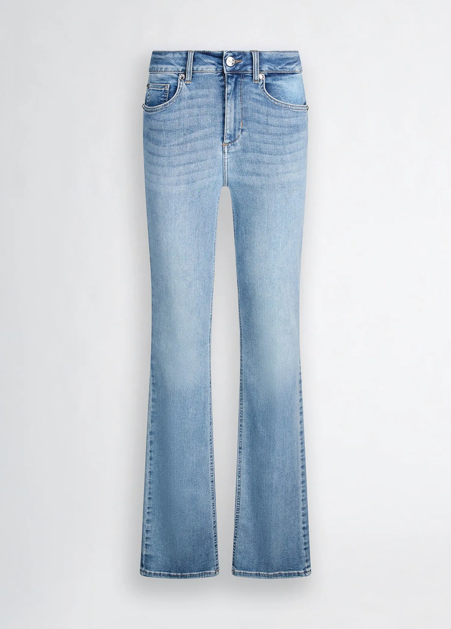 Hot Bootcut a Vita Alta / Donna Denim