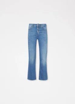 Discount Cropped / Donna Denim