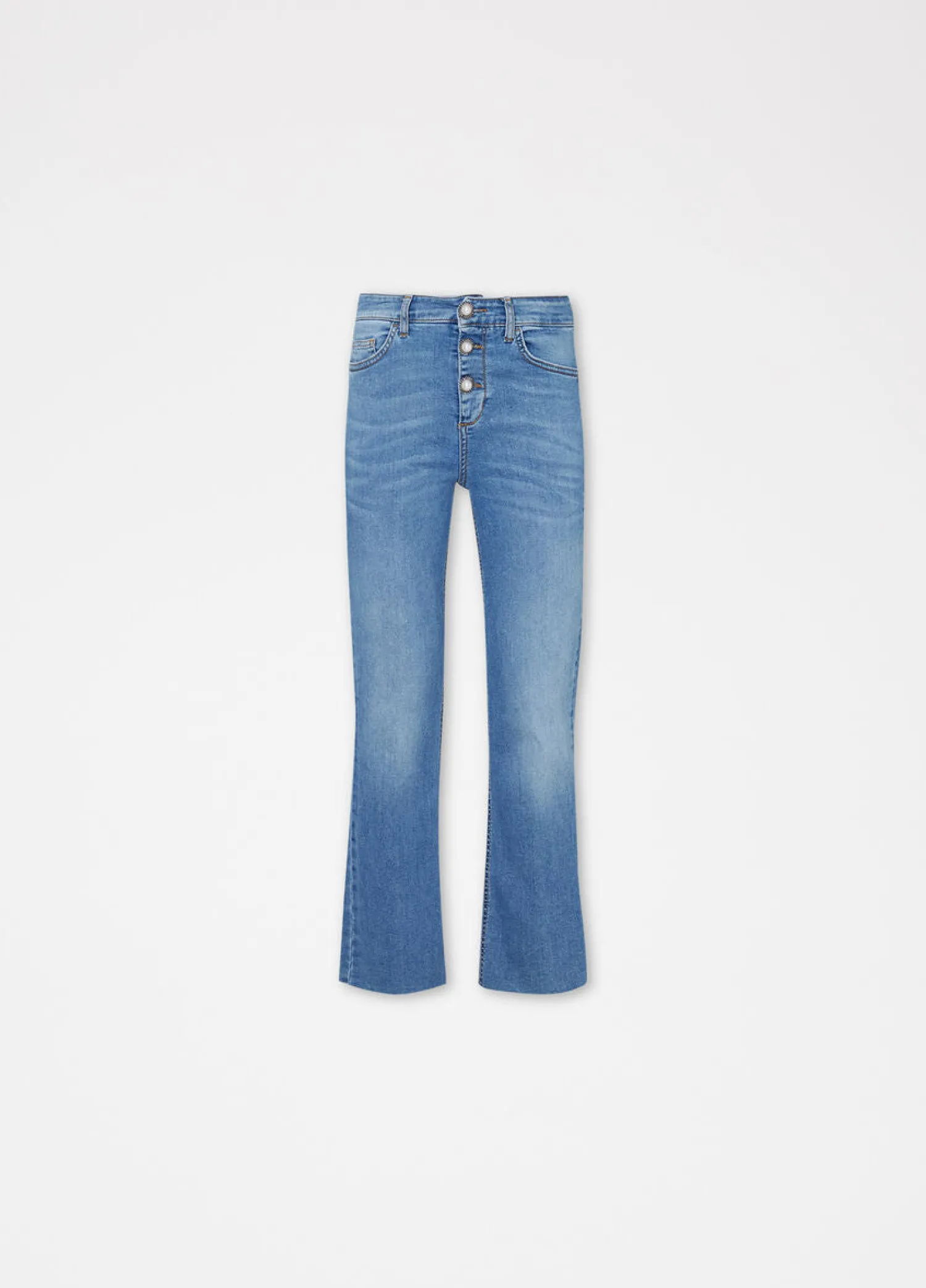 Discount Cropped / Donna Denim