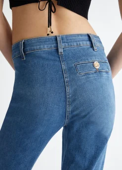 Online Cropped Svasati / Donna Denim