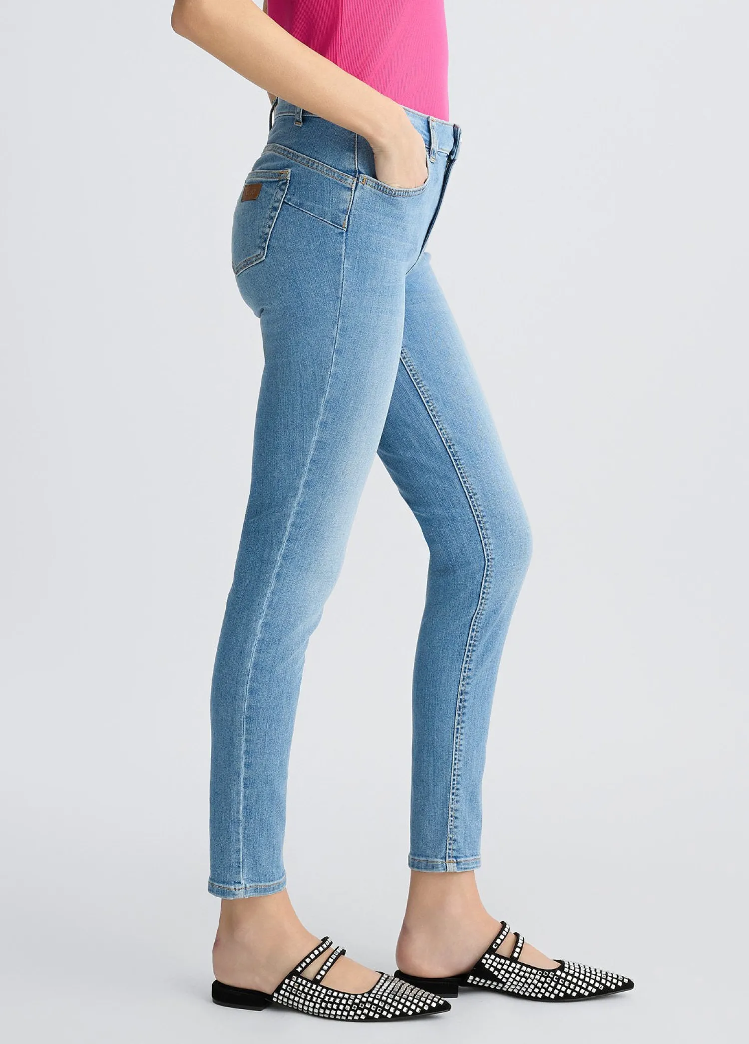 Discount Skinny a Vita Alta / Donna Denim