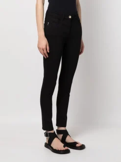 Jeans Skinny a Vita Alta / Donna Pantaloni