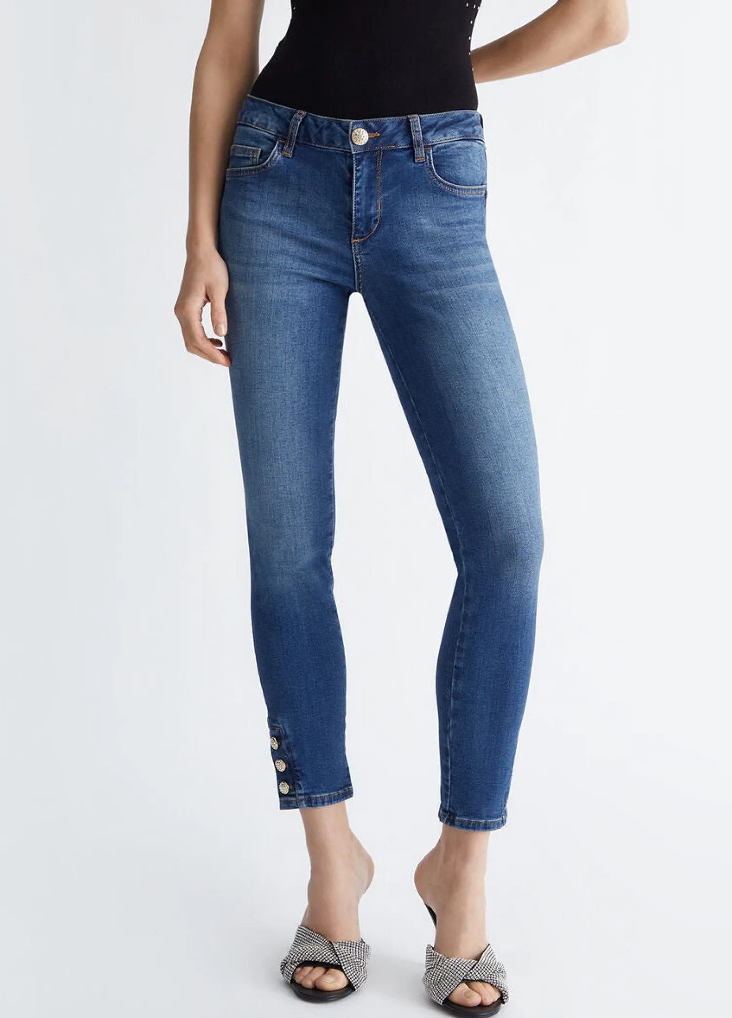 Sale Skinny Bottom Up / Donna Denim