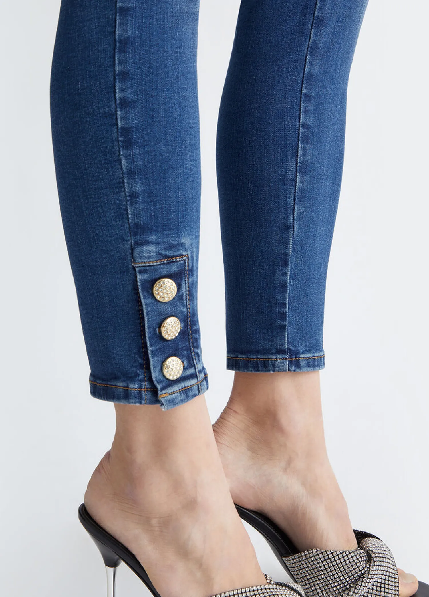 Sale Skinny Bottom Up / Donna Denim