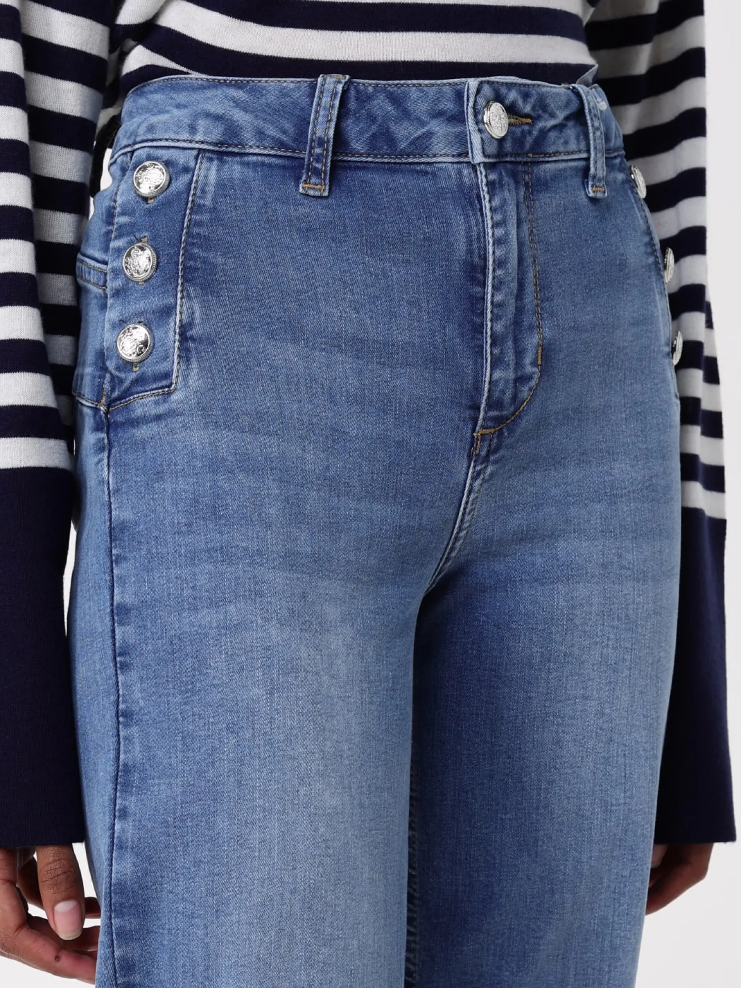 Hot Stretch con Dettagli / Donna Denim