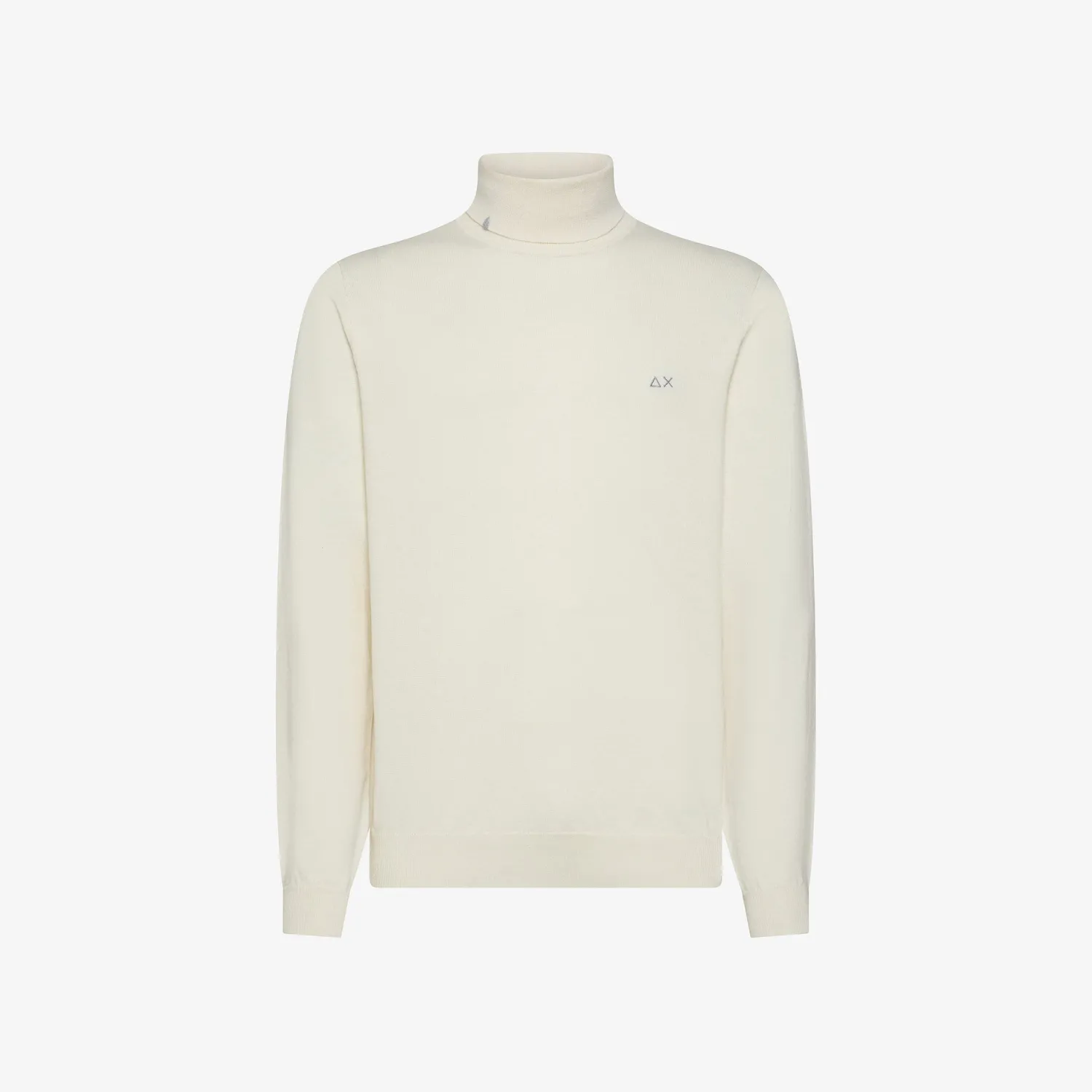 Online Maglia a Collo Alto con Logo / Uomo Maglieria