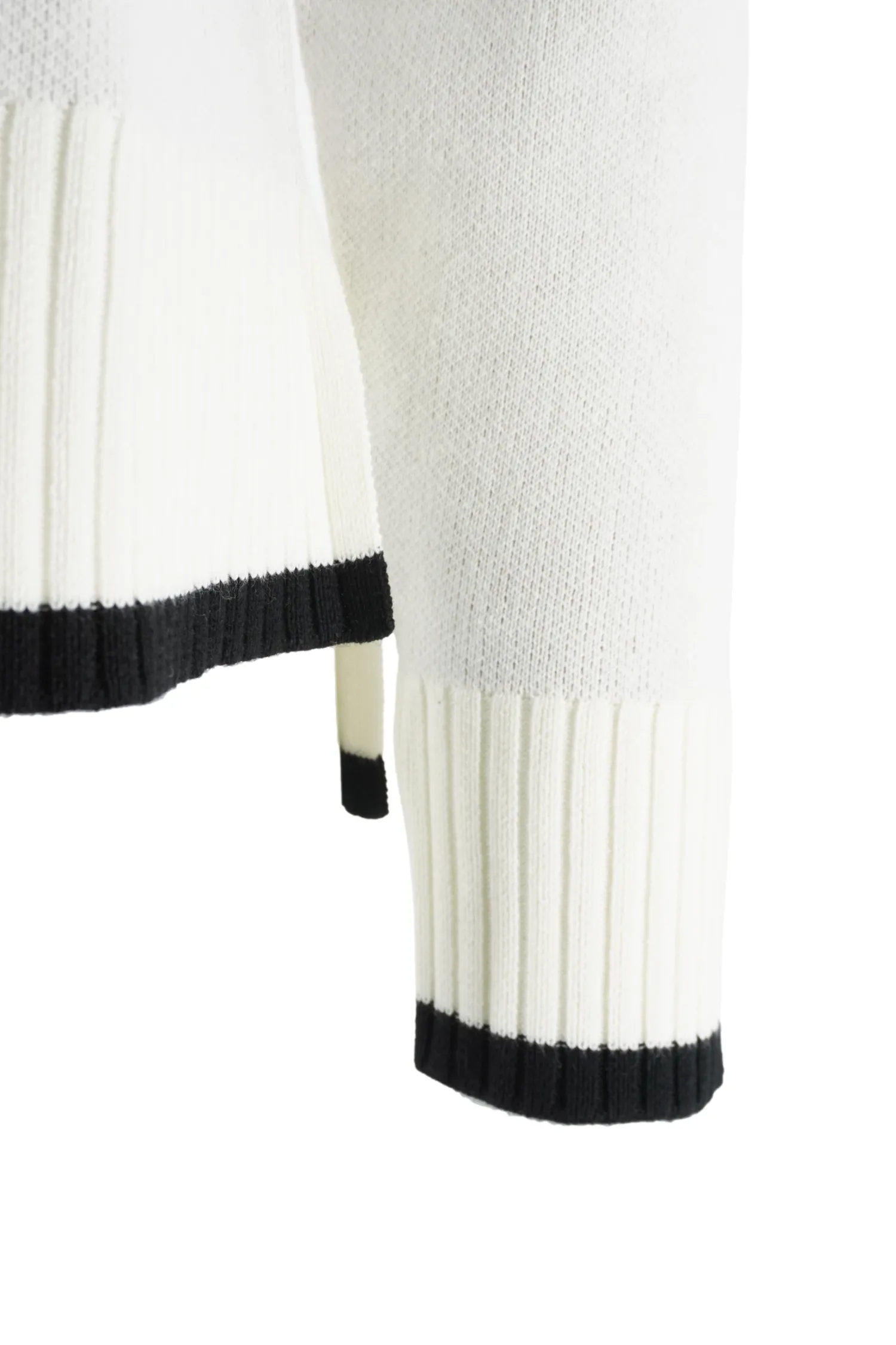 Online Maglia a Collo Alto con Ricamo / Donna Maglieria