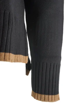 Sale Maglia a Collo Alto con Ricamo / Donna Maglieria