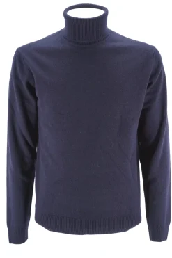Maglia a Collo Alto in Cashmere Riciclato / Uomo Maglieria