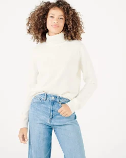 Outlet Maglia a Collo Alto in Cashmere / Donna Maglieria