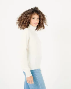 Outlet Maglia a Collo Alto in Cashmere / Donna Maglieria