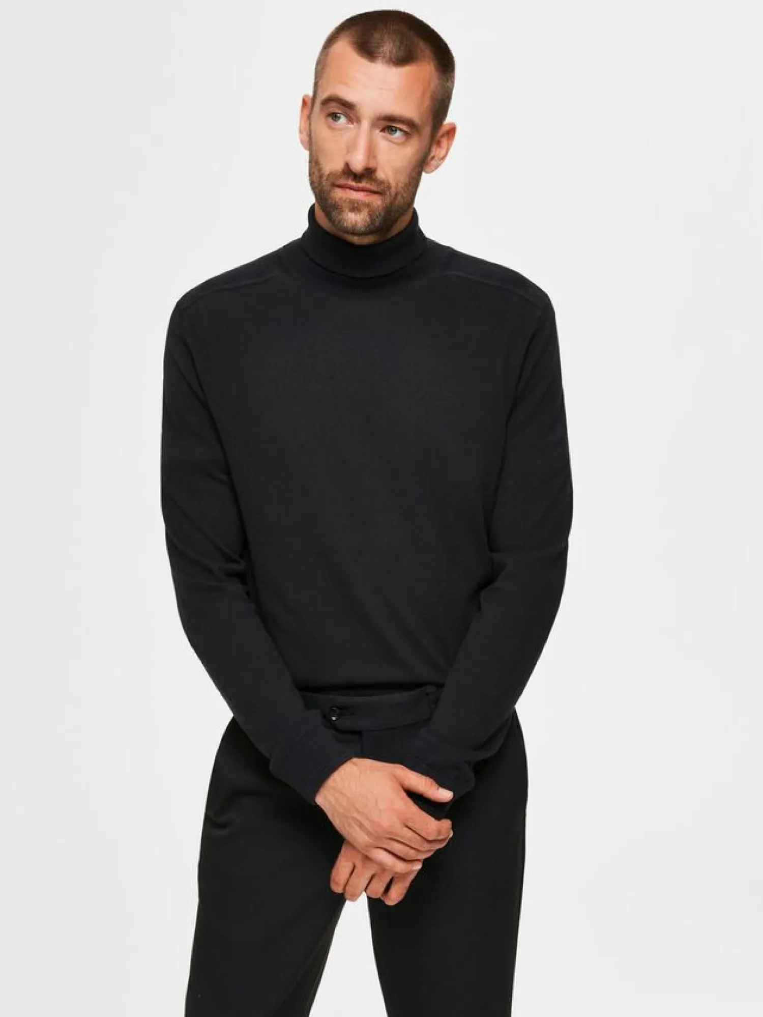 Hot Maglia a Collo Alto / Uomo Maglieria