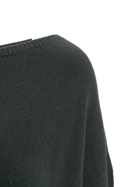 Best Maglia Boxy Fit con Girocollo Largo / Donna Maglieria
