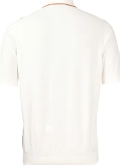 Best Maglia Camicia con Fantasia a Righe / Beige Uomo Polo
