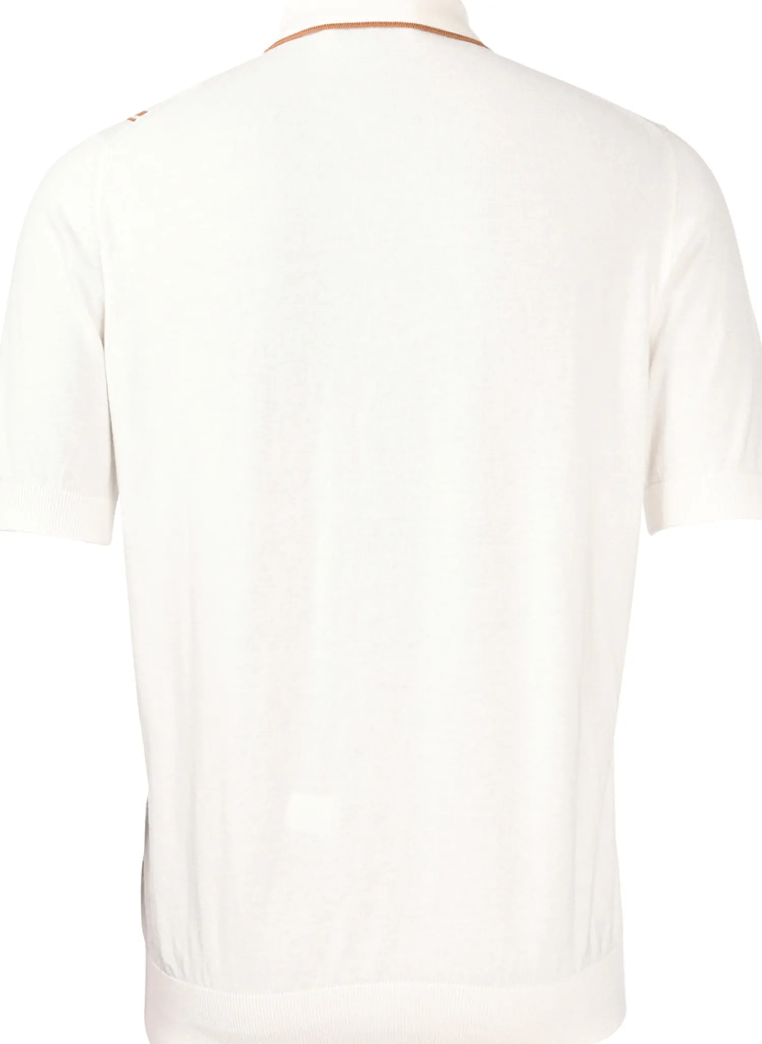 Best Maglia Camicia con Fantasia a Righe / Beige Uomo Polo