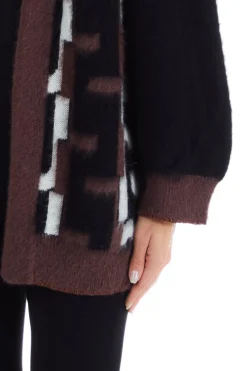 Sale Maglia Cardigan con Fantasia / Donna Maglieria