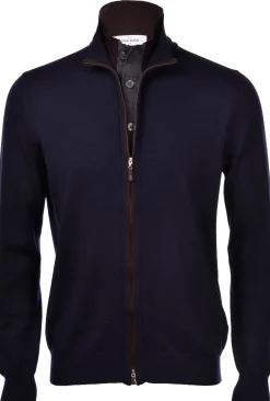 Best Maglia Cardigan con Full Zip / Uomo Maglieria