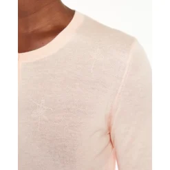 Discount Maglia Cardigan in Lana e Seta / Rosa Donna Maglieria