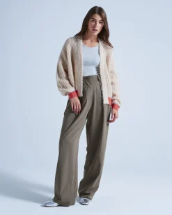 Discount Maglia Cardigan in Lana e Mohair / Donna Maglieria