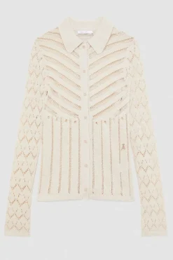 Best Maglia Cardigan Traforato / Donna Maglieria