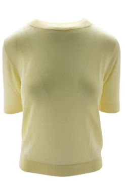 Clearance Maglia con Bordi a Costine / Donna T-shirt