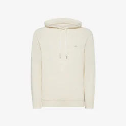 Online Maglia con Cappuccio e Logo Frontale / Uomo Maglieria