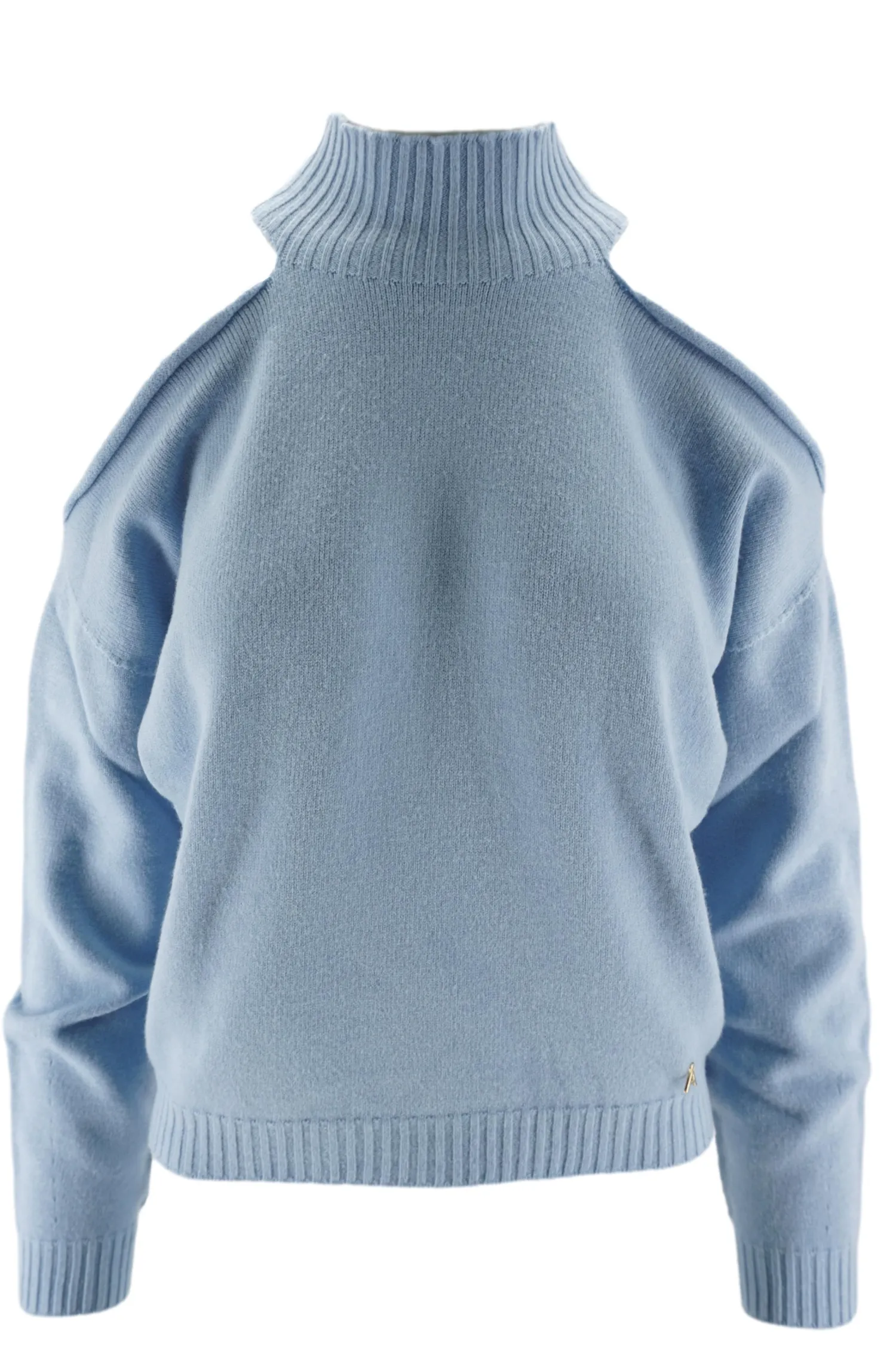 Sale Maglia con Collo Alto e Spalle Scoperte / Donna Maglieria