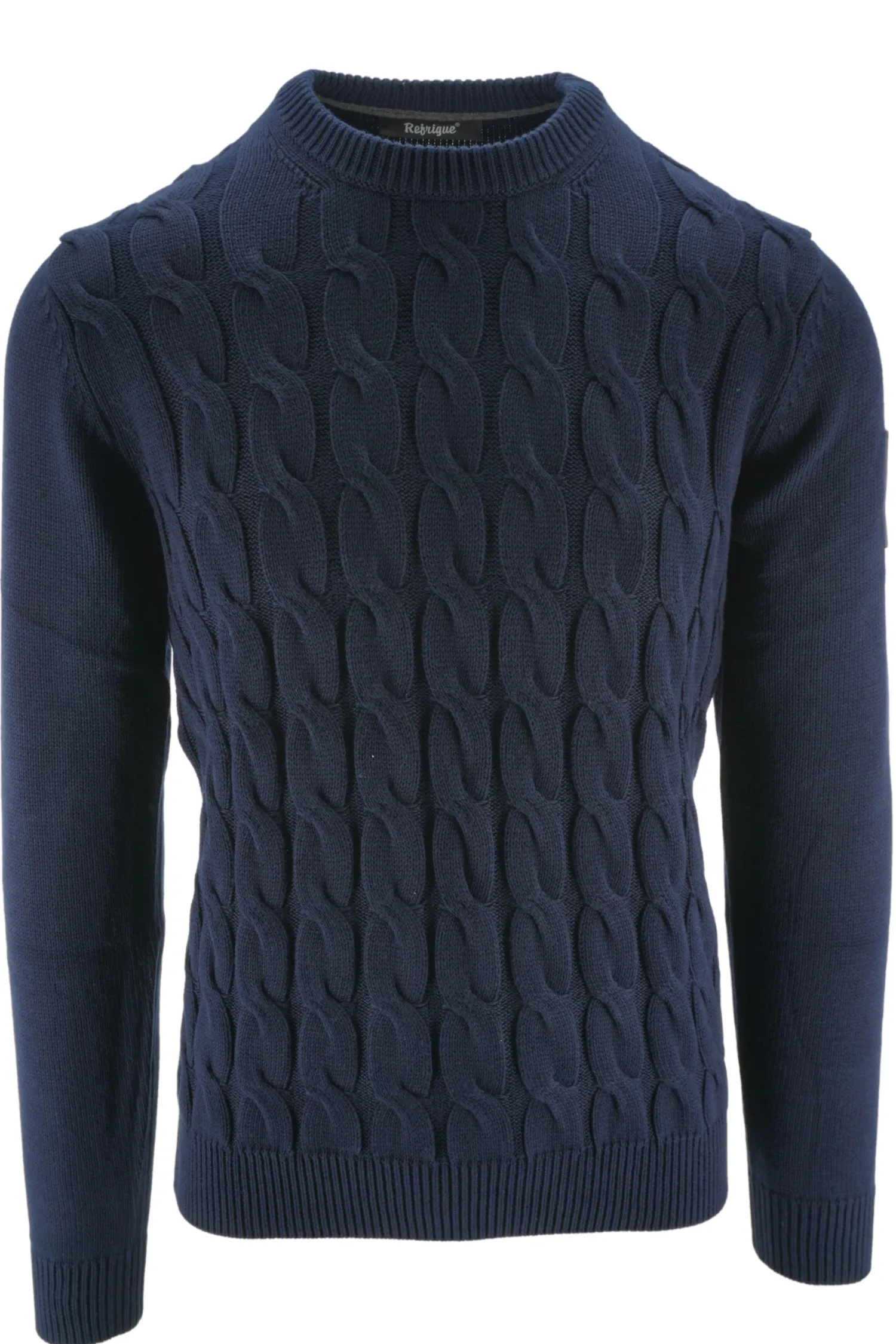 Clearance Maglia con Design a Trecce / Uomo Maglieria