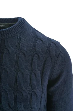 Clearance Maglia con Design a Trecce / Uomo Maglieria