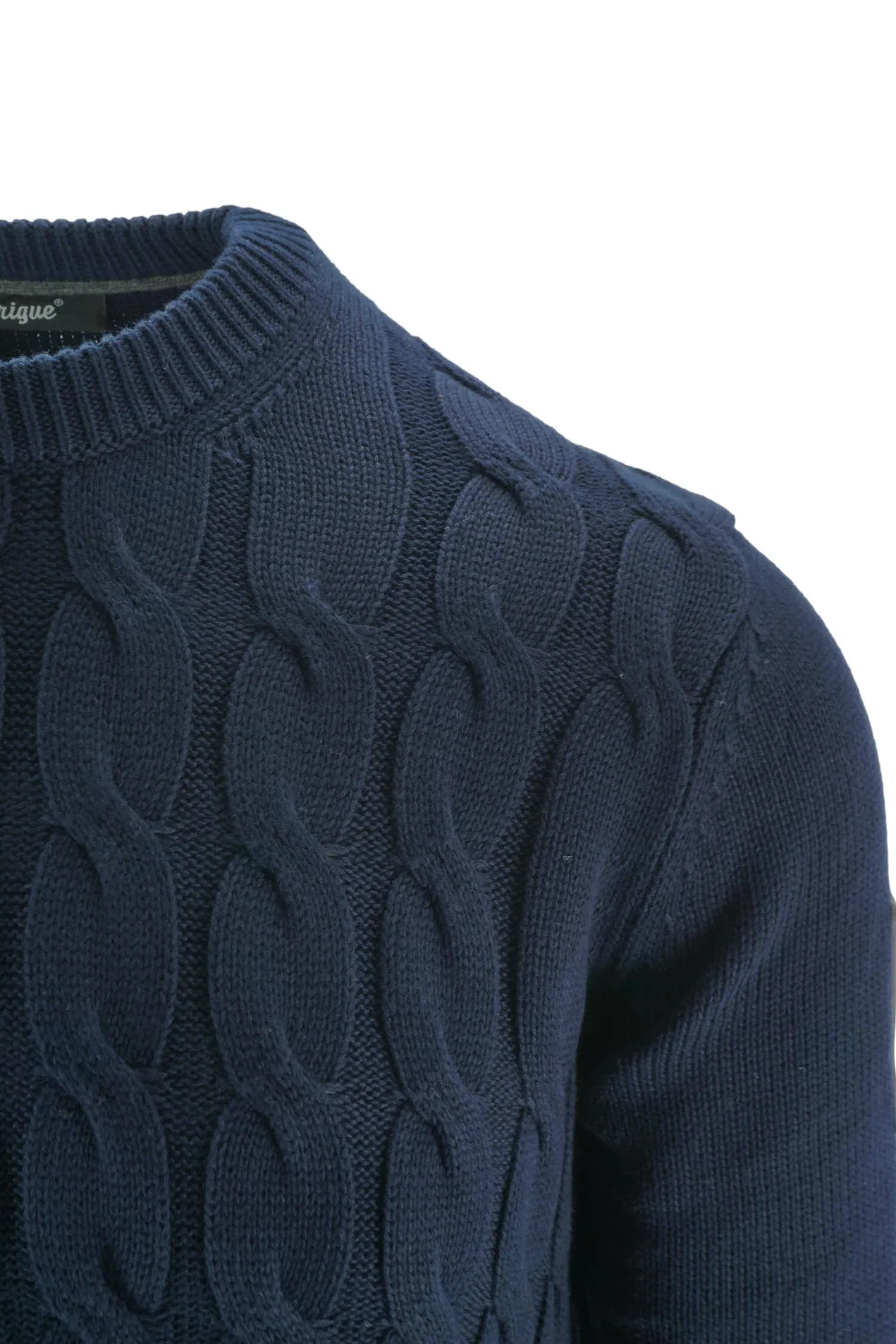 Clearance Maglia con Design a Trecce / Uomo Maglieria