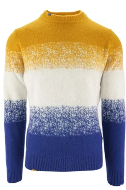 New Maglia con Fantasia / Bianco Uomo Maglieria