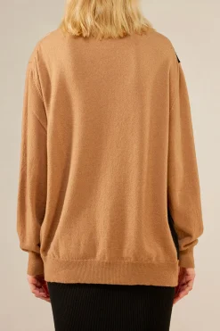 Outlet Maglia con Fantasia Block Color / Donna Maglieria