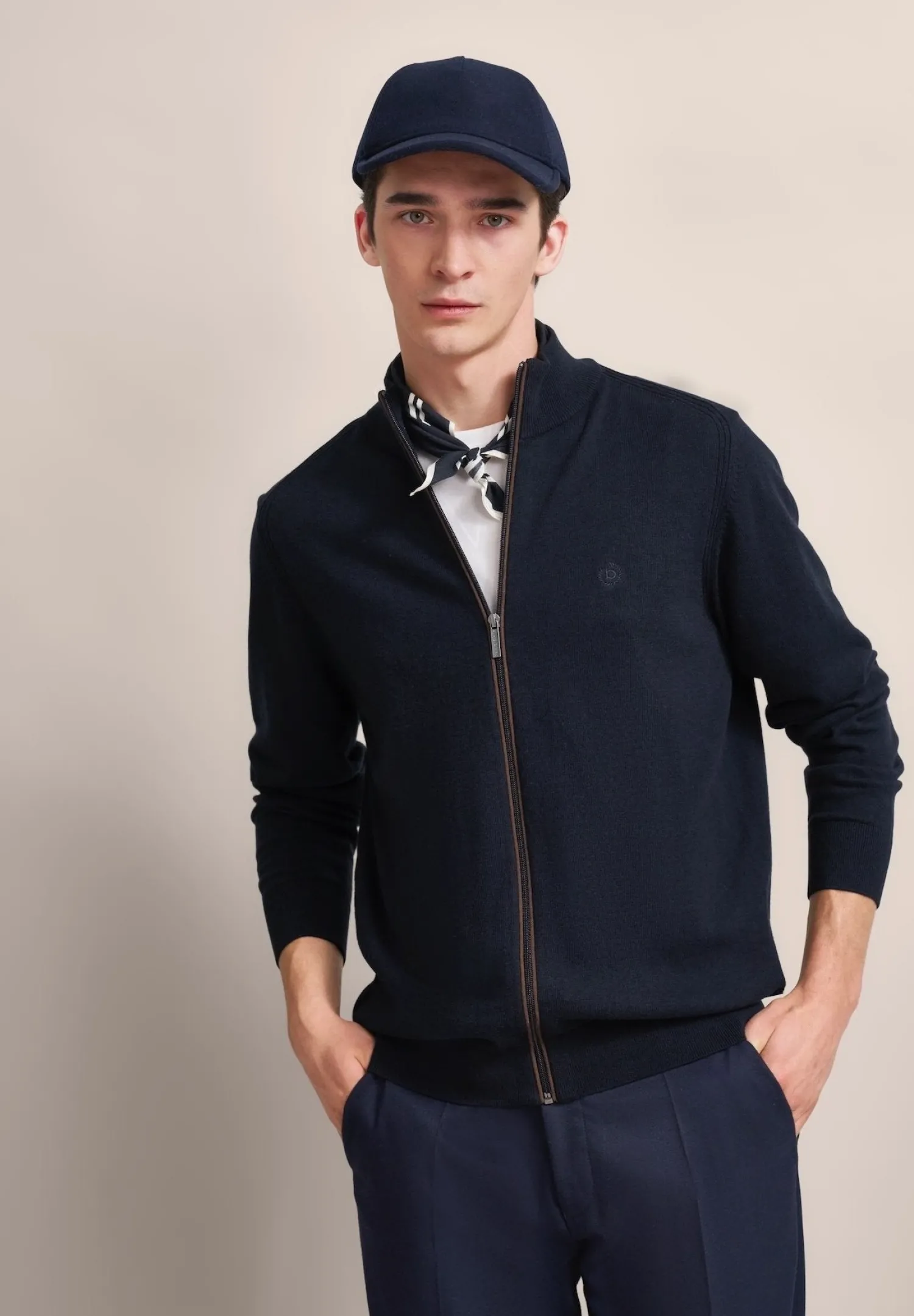 Best Maglia con Full Zip / Uomo Maglieria