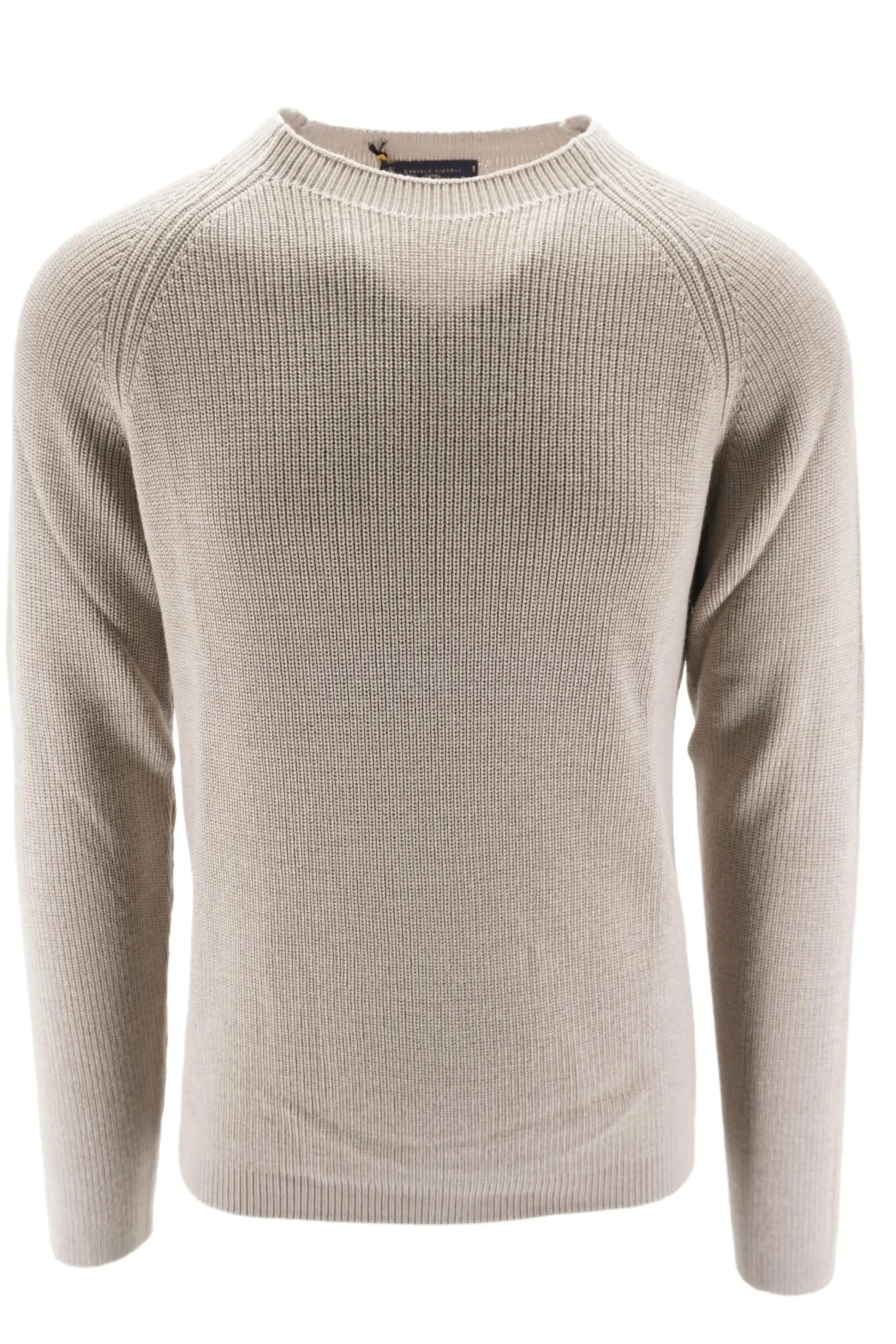Discount Maglia con Girocollo e Maniche Raglan / Uomo Maglieria