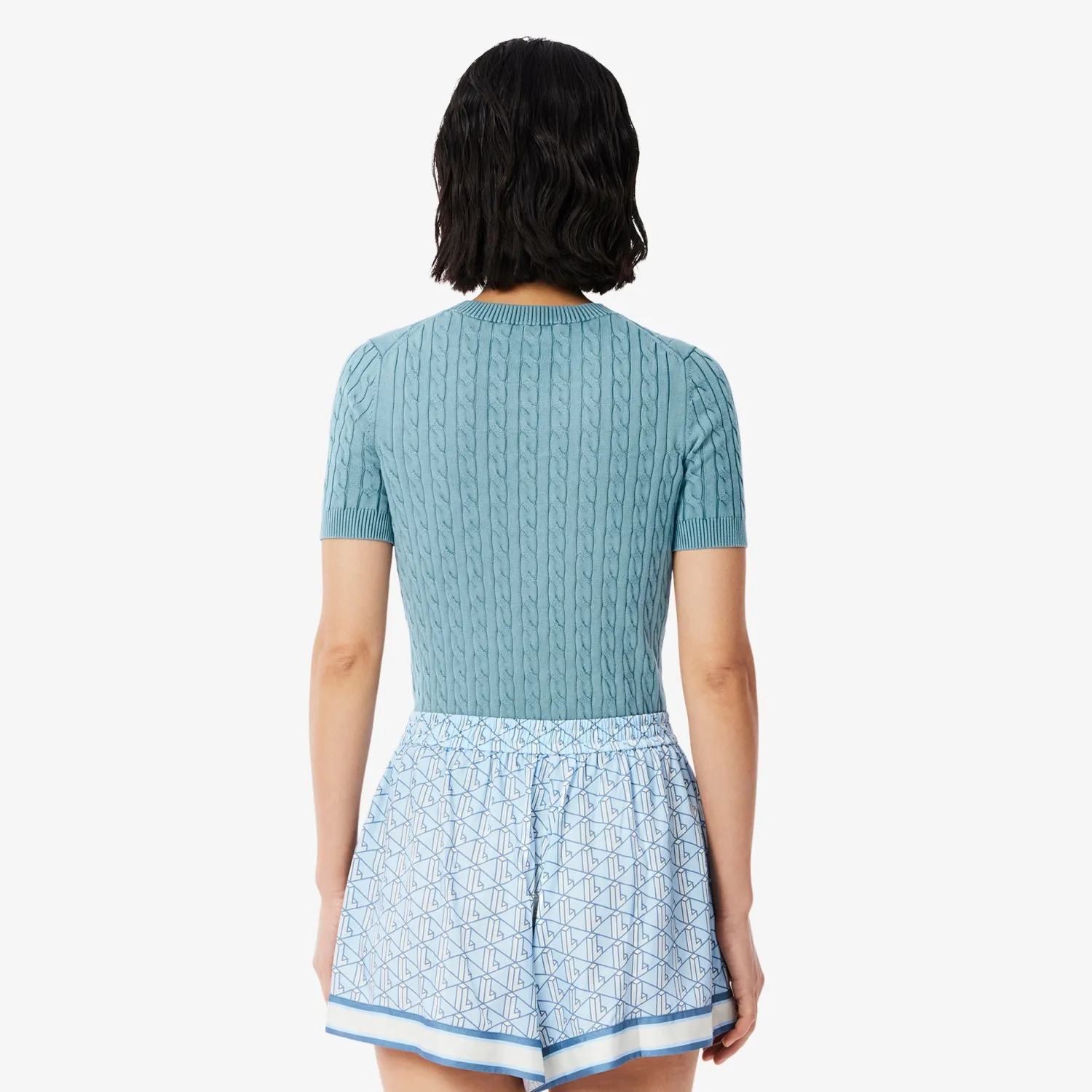 Maglia con Lavorazione a Trecce / Donna T-shirt