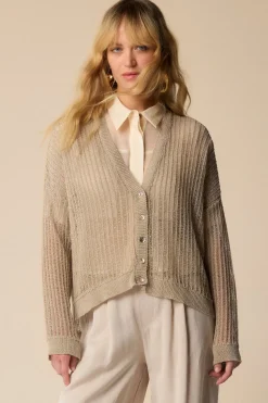 Outlet Maglia con Lavorazione Traforata / Donna Maglieria