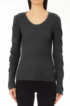 New Maglia con Ritaglio sul Retro / Donna Maglieria