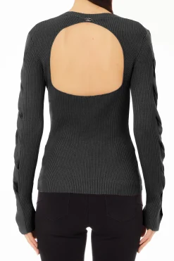 New Maglia con Ritaglio sul Retro / Donna Maglieria
