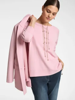 Hot Maglia con Scollo a Barchetta / Donna Maglieria