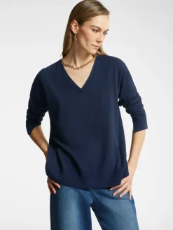 New Maglia con Scollo a V / Donna Maglieria